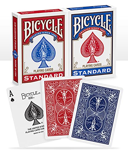 Bicycle US Playing Card 60808 - Lote de barajas inglesas (2 x 54 cartas)