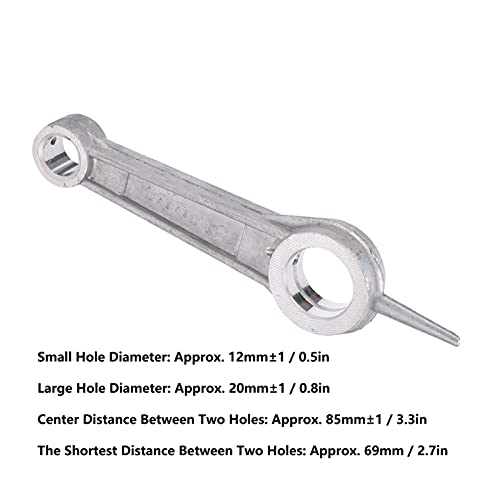 Biela De 12x20x85mm Para Compresor De Aire, Biela De Conexión De Punta Cónica, Accesorios De Bomba De Aire Para Compresor De Aire