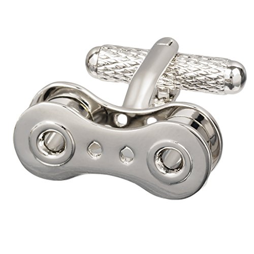 Bike Cycle Chain Cufflinks In Onyx Art Cufflink Box