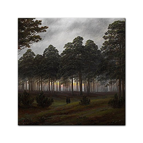 Bilderdepot24 Art Print – Viejos Maestros – Caspar David Friedrich – Ciclo diurno, Noche