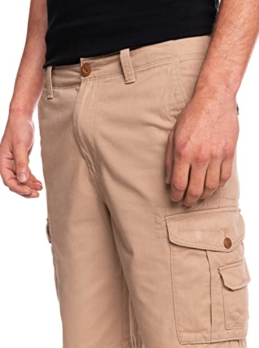 Billabong Crucial Battle Sr Pantalones Cortos, Hombre, Verde (Plage), M (Talla de Fabricante : 32)