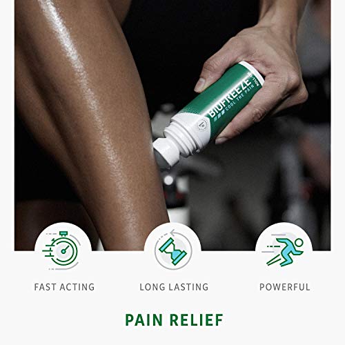 Biofreeze Pain Reliever Gel, 3 Ounce Roll-on Applicator