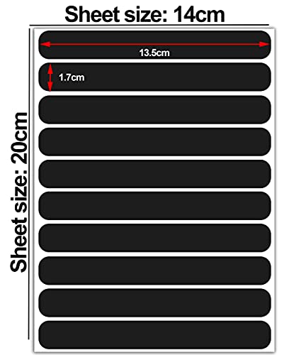 Biomar Labs® 10pcs Negro Kit de Pegatina Reflectante para Llantas Cinta de Advertencia Seguridad Reflectiva Vinilo Adhesivo Coches Cascos Motos Ciclomotores Bicicletas Ordenador Portátil D 61