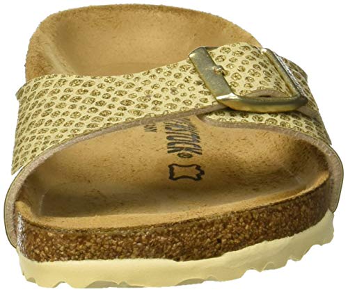 Birkenstock Madrid, Mules Mujer, Dorado (Magic Snake Gold Magic Snake Gold), 38 EU