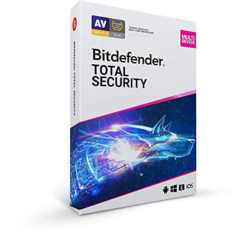 Bitdefender Total Security 2022 | 10 dispositivos | 2 años | PC/MAC | ES