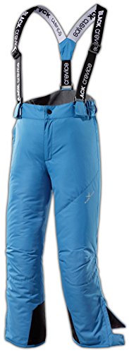 Black Crevice Skihose Pantalones de esquí, Unisex-Niño, Azul, 12 años (152 cm)