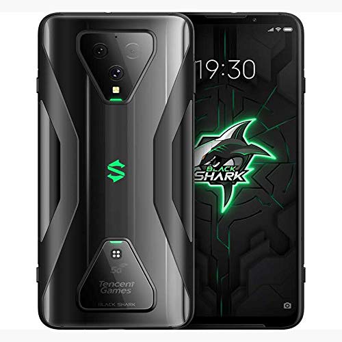 Black Shark 3 [5G] 12GB RAM 256GB Dual-Sim, 6.67" Pantalla 90Hz, Qualcomm Snapdragon 865 + SDX55, Qualcomm® Adreno™ 650 GPU, Batería 4720mAh QC4.0 - (Negro) (Versión Europea) (Negro, 256 GB)