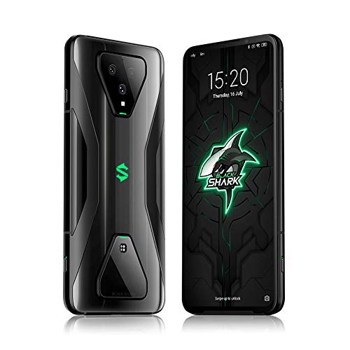 Black Shark 3 [5G] 12GB RAM 256GB Dual-Sim, 6.67" Pantalla 90Hz, Qualcomm Snapdragon 865 + SDX55, Qualcomm® Adreno™ 650 GPU, Batería 4720mAh QC4.0 - (Negro) (Versión Europea) (Negro, 256 GB)