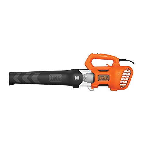 BLACK+DECKER BEBL185 Soplador de hojas axial 1.850W Velocidad de soplado 225 km/h Ventilador Axial Diseño Ligero y Compacto