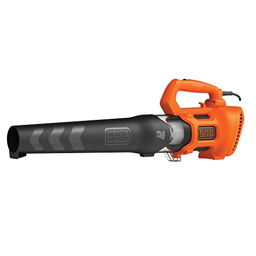 BLACK+DECKER BEBL185 Soplador de hojas axial 1.850W Velocidad de soplado 225 km/h Ventilador Axial Diseño Ligero y Compacto