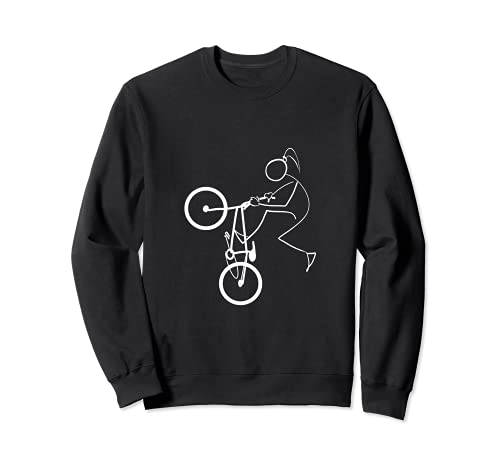 BMX Street Bicycle Ride Lover Ciclismo Minimalista Sudadera