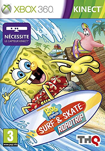 Bob l'éponge: surf & skate (jeu Kinect) [Importación francesa]