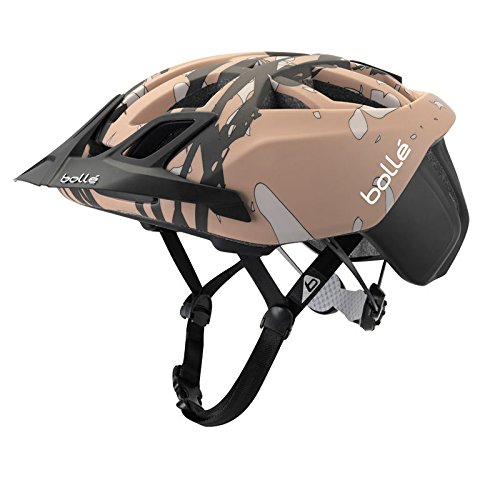 bollé The One, Casco de Bicicleta Unisex Adulto, Unisex Adulto, The One, Nero/Brown Camo, L