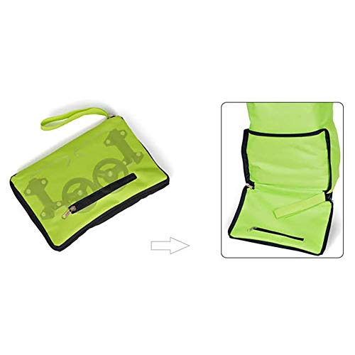 Bolsas plegables para carrito de la compra plegable con ruedas, carrito de la compra reutilizable, bolsas de compras portátiles con ruedas