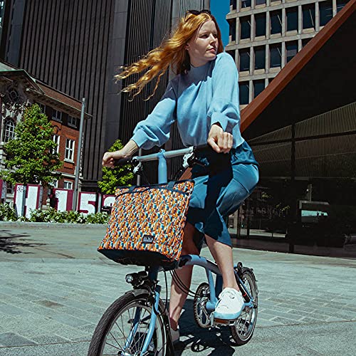 Bolso Tote para BROMPTON en la colección Liberty Fabric Metropolis 2021