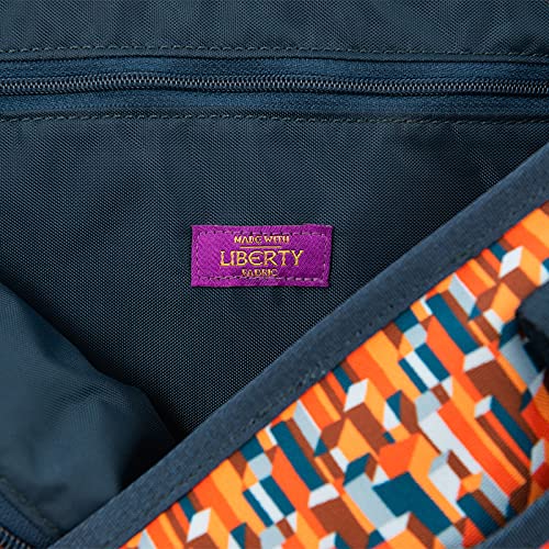 Bolso Tote para BROMPTON en la colección Liberty Fabric Metropolis 2021