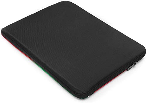 BONRI Lebanon and Paraguay Flag Laptop Sleeve Bag Compatible with 10-17 Inch Classic Computer Bag Laptop Case-Lebanon And Guyana Flag，17inch