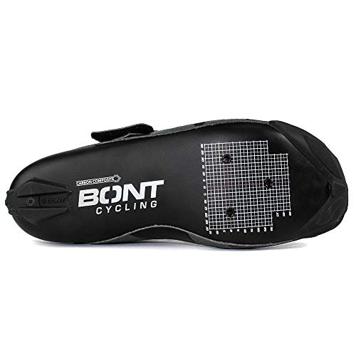 Bont Riot TR+ Microfiber, Zapatillas Unisex Adulto, Black/Charcoal, 39 EU