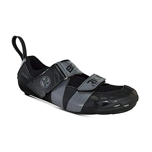 Bont Riot TR+ Microfiber, Zapatillas Unisex Adulto, Black/Charcoal, 39 EU