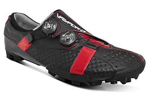 Bont Vaypor G Matte Durolite, Zapatillas Unisex Adulto, Black/ShinyRed, 42 EU