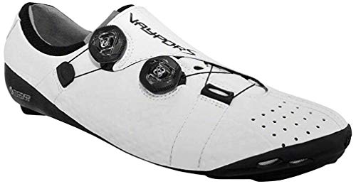 Bont Vaypors, Zapatillas de Ciclismo de Carretera Unisex Adulto, Multicolor (B1 Matte White 000), 42.5 EU
