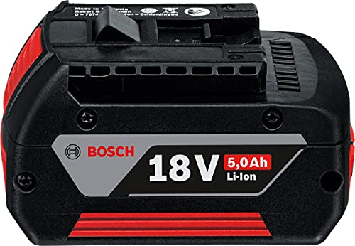 Bosch Professional GBA 18V 5.0Ah - Batería de litio (1 batería x 5.0 Ah, 18V)