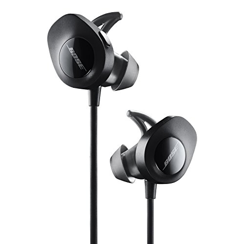 Bose SoundSport - Auriculares inalámbricos (Bluetooth, NFC, micrófono), color negro