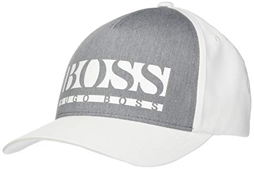 BOSS Cap-Crop 10213366 01-Gorra bisbol, White100, Talla única para Hombre