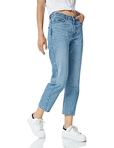 BOSS Straight Crop 1.3 10233445 01 Jeans, Navy417, 34 para Mujer