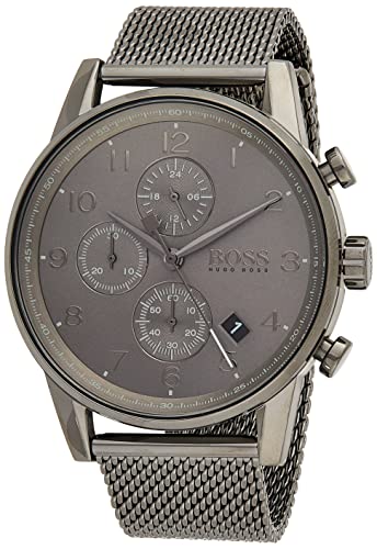 BOSS Watches Reloj Cronógrafo para Hombre de Cuarzo con Correa en Acero Inoxidable 1513674