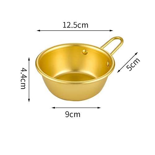 Bote De Salsa Cuenco de Vino de arroz Ronda MAKGEOLLI CUCTURA DE Vino Cocina DE Cocina DE ARTULARIO DE Pulso DE PULSA DE PULSA DE PULSA Consejo con Mange Salsera (Color : 12cm)