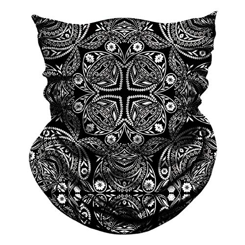 Braga Cuello Bandana sin fisuras cuello cuello bufandas tubulares cabeza esquiando bufanda bicicleta media cara cubierta balaclava moda diadema hombres mujeres ( Color : 4 , Size : 48CMX24CM )