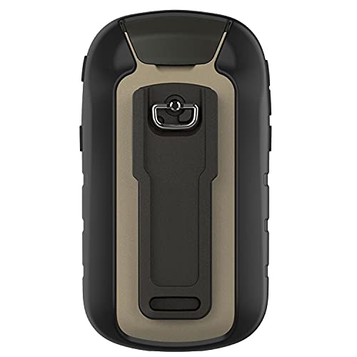 Braleto Funda Compatible con Garmin eTrex 22x 30X 32X 201X 209X 309X - Funda Protectora de Silicona para Computadora de Bicicleta con Pantalla Táctil Garmin eTrex 22x (Negro)
