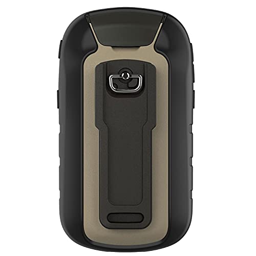 Braleto Funda Compatible con Garmin eTrex 22x 30X 32X 201X 209X 309X - Funda Protectora de Silicona para Computadora de Bicicleta con Pantalla Táctil Garmin eTrex 22x (Negro)