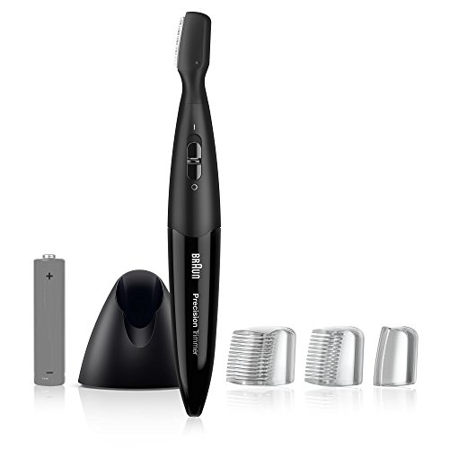 Braun PT 5010 - Recortadora de barba de precisión, color negro, pilas, 2015