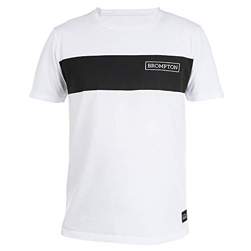 Brompton Logo Collection Camiseta - S - Blanco - Pequeño