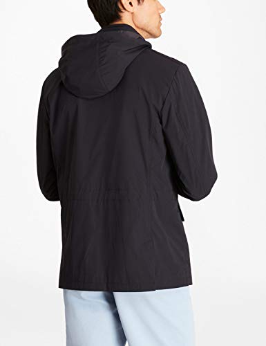 BROOKS BROTHERS 100125003 Parka, Azul (Blue 411), Small (Talla del Fabricante: S-) para Hombre