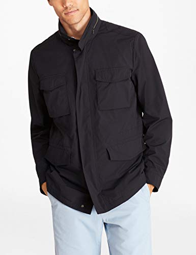 BROOKS BROTHERS 100125003 Parka, Azul (Blue 411), Small (Talla del Fabricante: S-) para Hombre