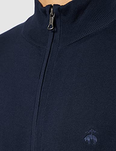 BROOKS BROTHERS Cardigan In Cotone. Full Zip Suter, Turquesa, L para Hombre