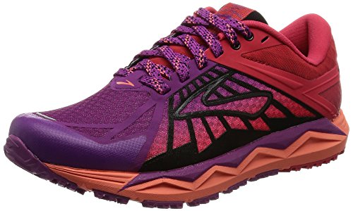 brooks Caldera, Zapatos para Correr Mujer, Multicolor (Hollyhock/Lollipop/Black), 36.5 EU