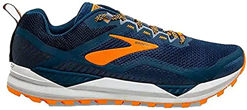 Brooks Cascadia 14, Zapatillas para Correr Hombre, Naranja Azul, 42.5 EU