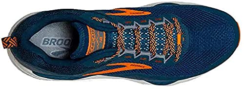 Brooks Cascadia 14, Zapatillas para Correr Hombre, Naranja Azul, 42.5 EU