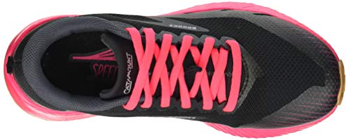 Brooks Catamount, Zapatillas para Correr Mujer, Negro y Rosa, 40.5 EU