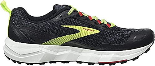 Brooks Divide, Zapatillas para Correr Hombre, Negro Verde, 40.5 EU