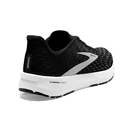 Brooks Hyperion Tempo, Zapatillas para Correr Mujer, Black/Silver/White, 42.5 EU