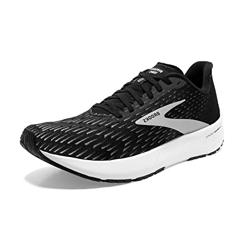 Brooks Hyperion Tempo, Zapatillas para Correr Mujer, Black/Silver/White, 42.5 EU