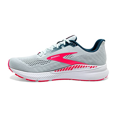 Brooks Launch GTS 8, Zapatillas para Correr Mujer, Ice Flow Navy Pink, 39 EU