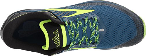 Brooks Mazama 2, Zapatillas de Cross Hombre, Multicolor (Blue/Black/Nightlife 419), 41 EU