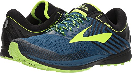 Brooks Mazama 2, Zapatillas de Cross Hombre, Multicolor (Blue/Black/Nightlife 419), 41 EU