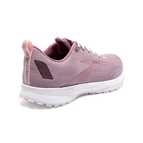 Brooks Revel 4, Zapatillas para Correr Mujer, Almond/Metallic/Primrose, 36.5 EU